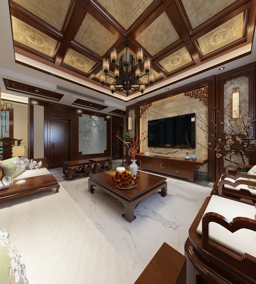 |装修设计｜中式大宅设计 不羡云上仙宫 惟愿余生相赠