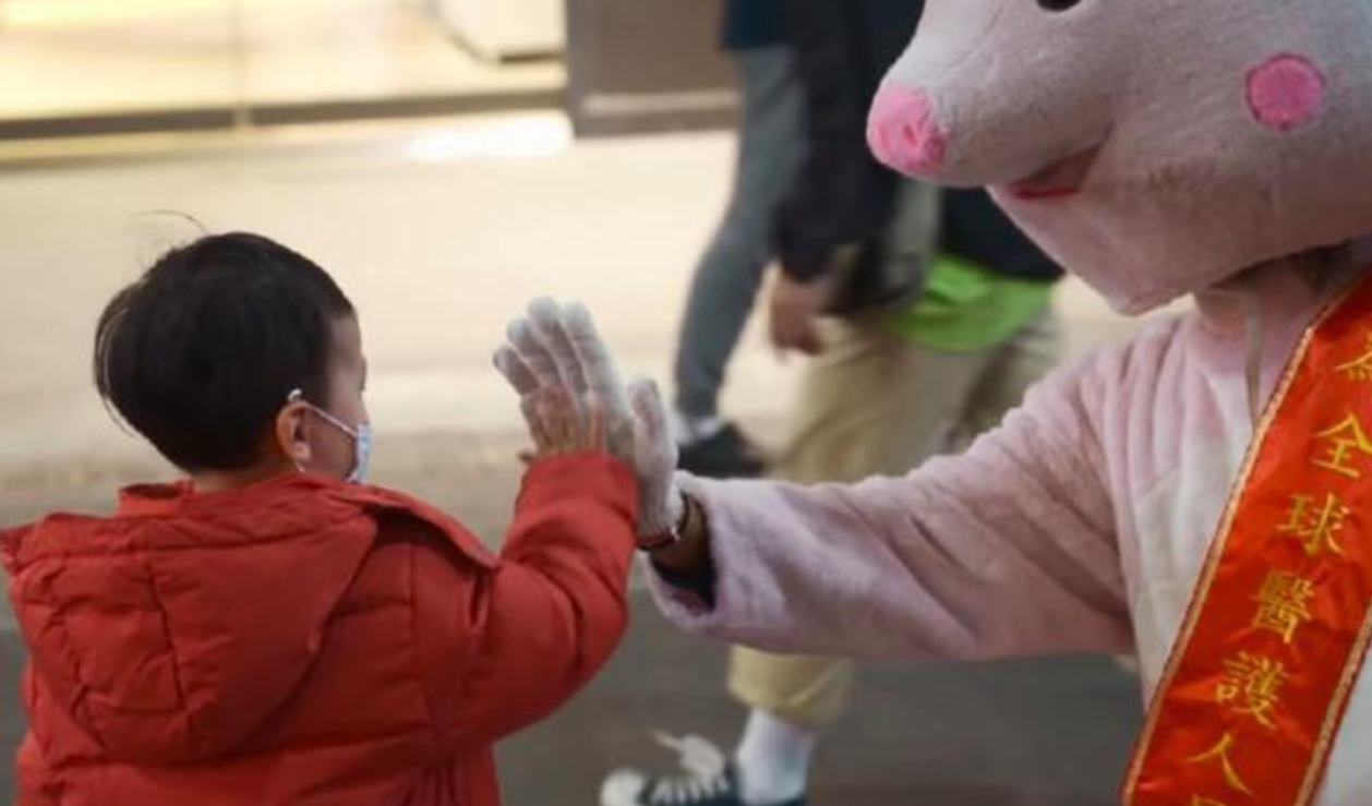 罗志祥|罗志祥在老家复出抛弃自尊，认购200箱凤梨还上街扮猪，获40万点击