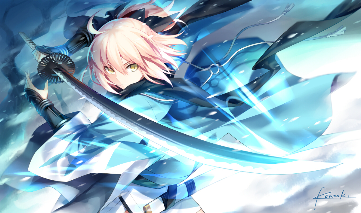 fate|突然发现，fate里的冲田总司，剑术可能和小次郎不相上下
