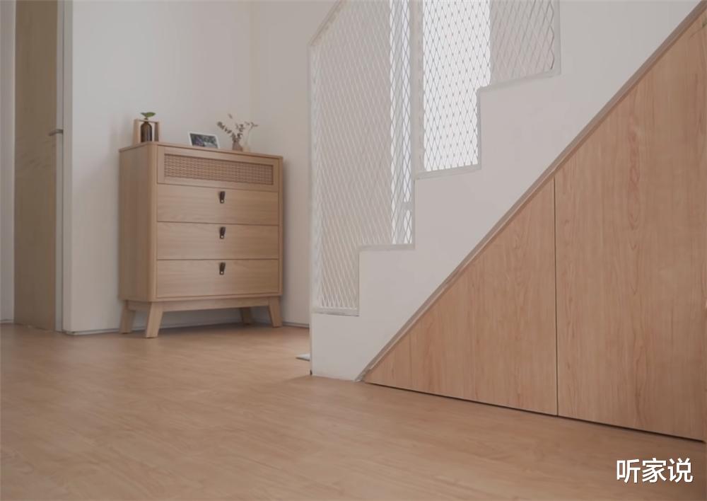 听家说|1家3口住进66㎡“白房子”:双层开放式设计,面积不大却干净整洁