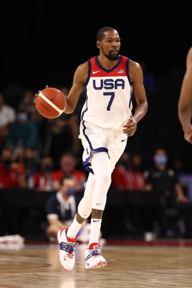 陈博主潮物Sneaker|NBA球员上脚：美国男篮首败尼日利亚，杜兰特无力回天