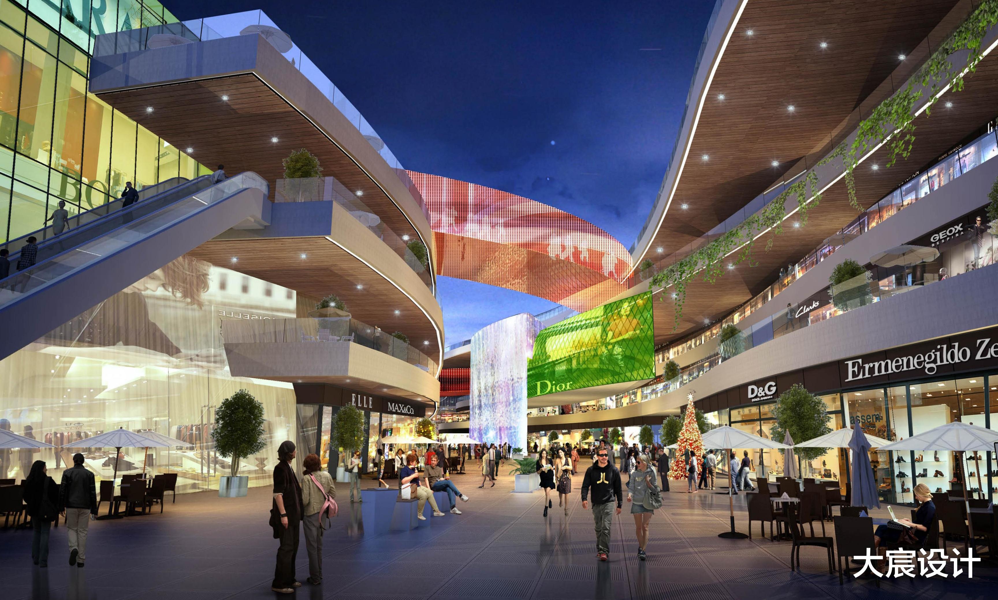 衬衫|大宸设计：商业综合体设计·四会怡发美妆城