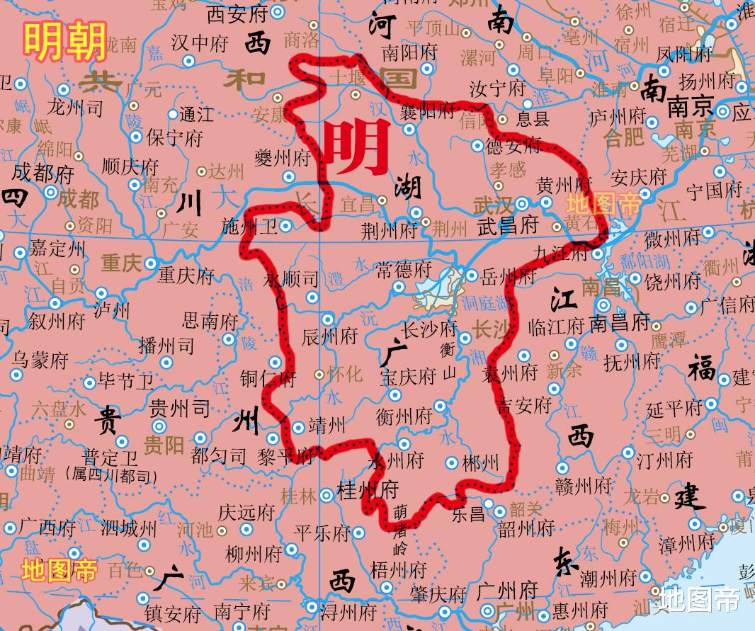 |清朝湖广总督，湖是湖北湖南，广是哪里？