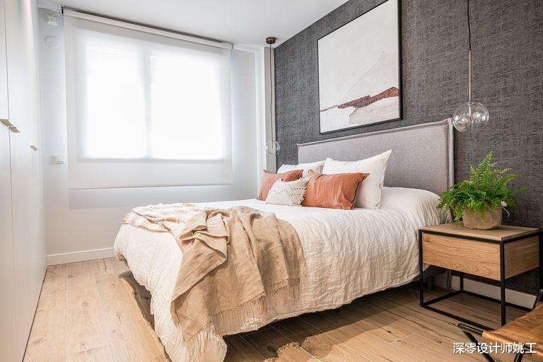 看完这对夫妻的124㎡,简洁原木两居室和超大开放式厨房,让人羡慕