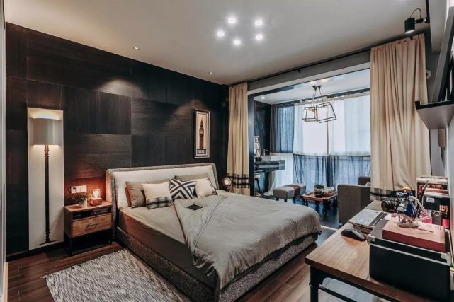 129平现代简约三居室,散发出一股唯美的文艺气息