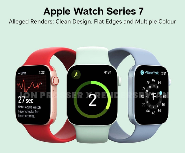 美团|延期！Apple Watch 7产能爬坡，或10月份亮相