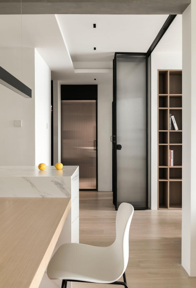 |越来越多人开始做全开放式设计,看她89㎡新家,既实用又开阔