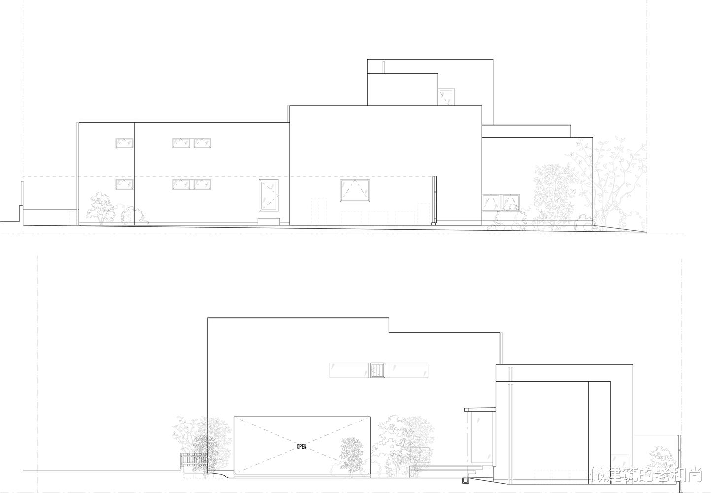 客厅|呼应场地形状的L型住宅：着重解决了与道路及邻居住宅之间的关系