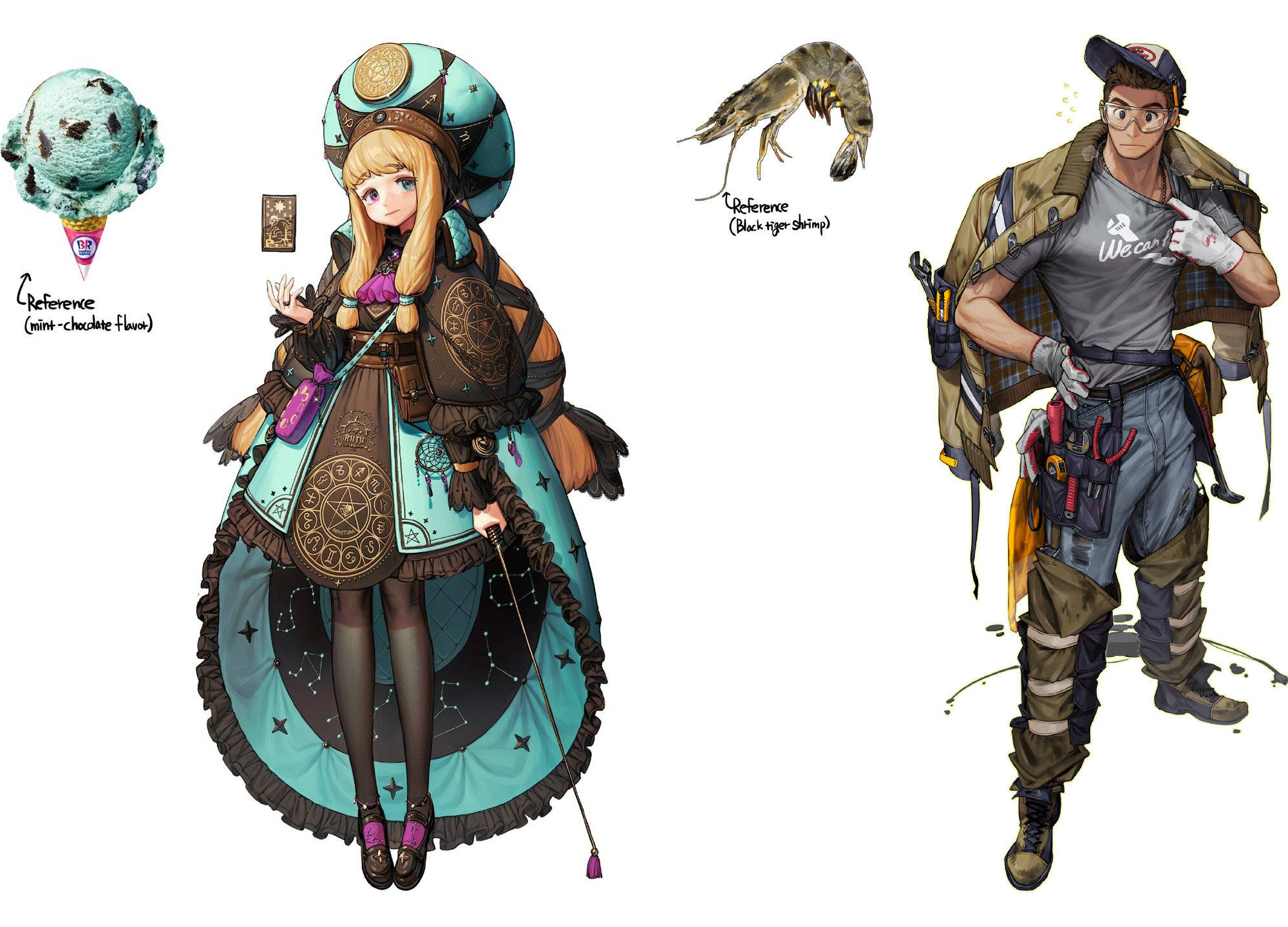 小姐姐|万物皆可二次元，黑狗和螃蟹不算稀奇，冰淇淋也能变成动漫人物！