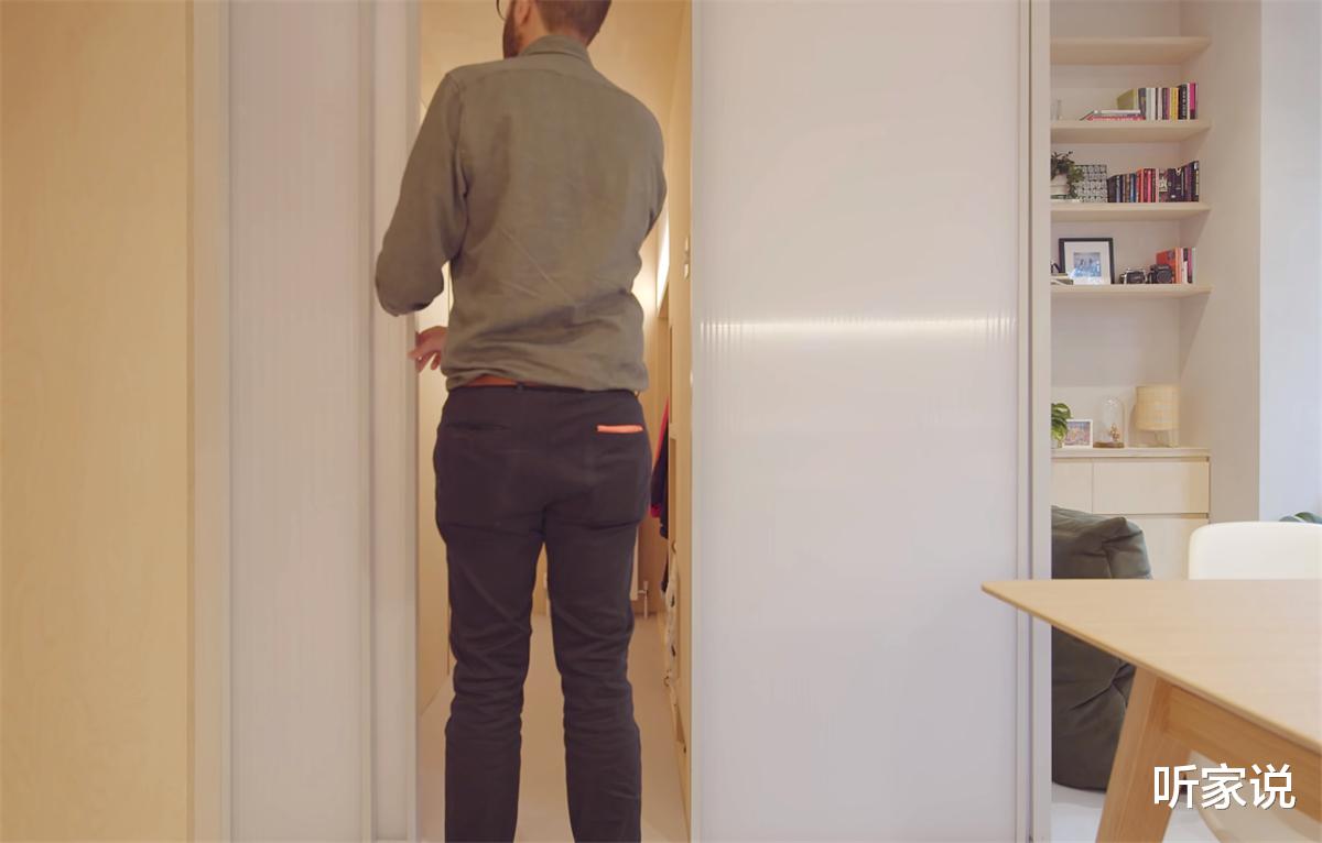 他翻新29㎡蜗居：拆掉隔断做全开放空间，利用3米4层高做夹层卧室