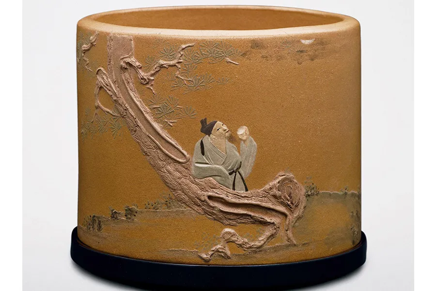 紫砂|紫砂居然还能玩出多种花样!紫砂文具你见过吗?