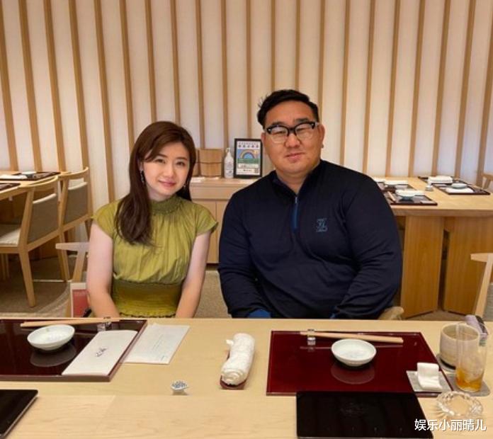 福原爱|离开江宏杰！福原爱甜笑约会退役的相扑力士横纲朝青龙