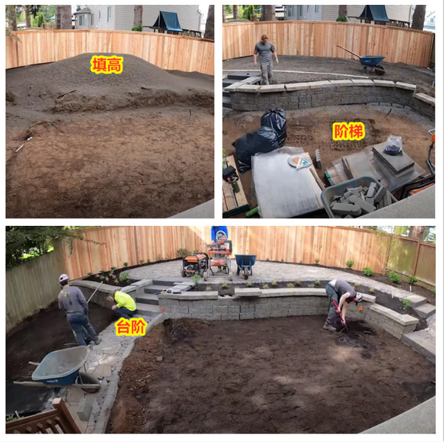 荒芜的庭院这样改造，一半花园一半户外休闲地，10天让它身价翻倍