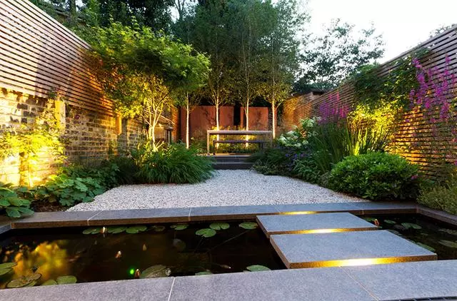 精选 | 32个别墅花园养鱼池设计方案