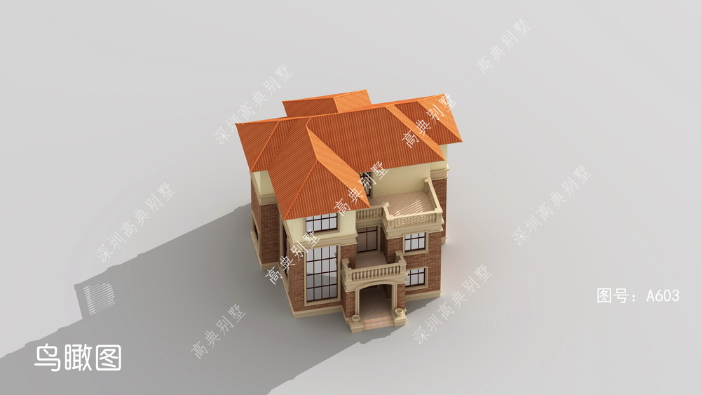 |经济的欧式别墅，趁着天晴，回老家盖房子。