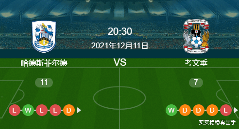 马里迪莫|周六足彩分析：哈德斯VS考文垂|马里迪莫VS圣克拉拉
