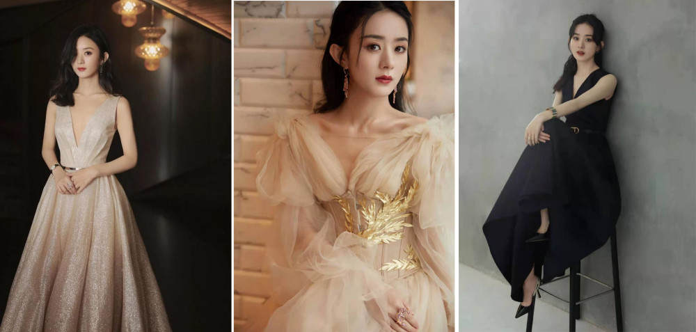 |赵丽颖鎏金LOMO风大片，离婚后衣品提升不止一个档次，别再捧杀她了