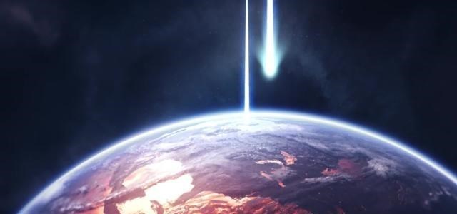 爱因斯坦 一根针以光速撞击地球，地球会发生什么，是毫无反应还是消失？