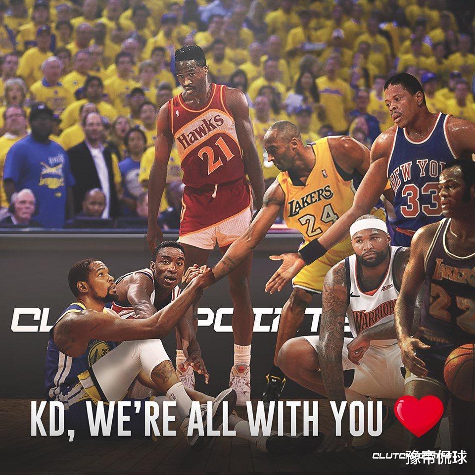 凱文·杜蘭特|32+20+31杜蘭特打瘋了！加強版跟腱超越科比，感謝格林！