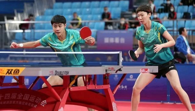 安祚永|王曼昱混雙比賽晉級，對決許昕跟劉詩雯，又近了一步