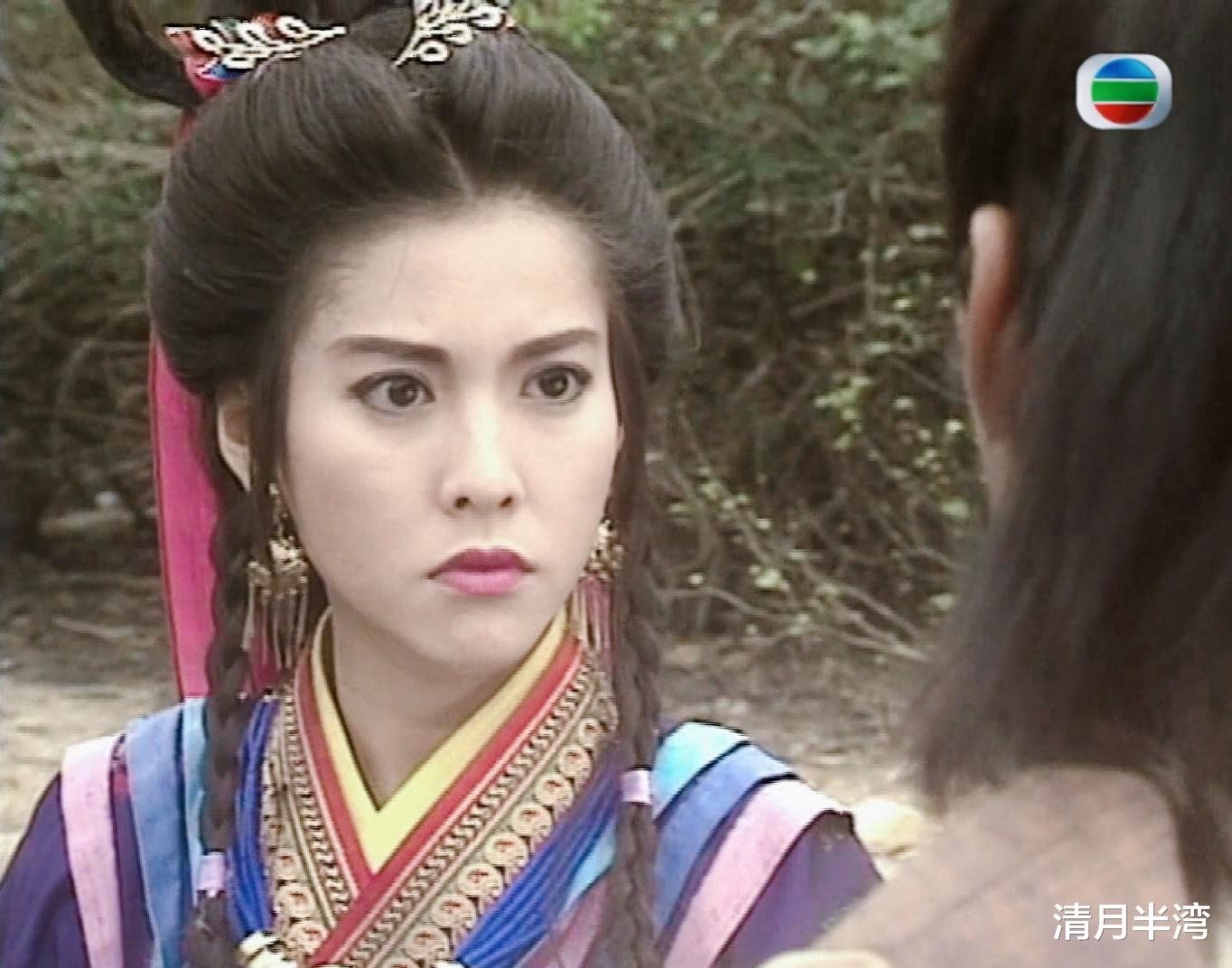 黄圣依|TVB武侠剧里的10位异域美人，自带妩媚和灵气，一颦一笑风情万种