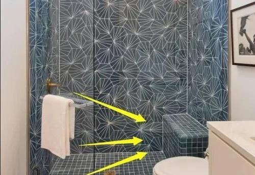 淋浴房还可以坐着洗澡，一开始很不理解，装修后才发现太实用了！