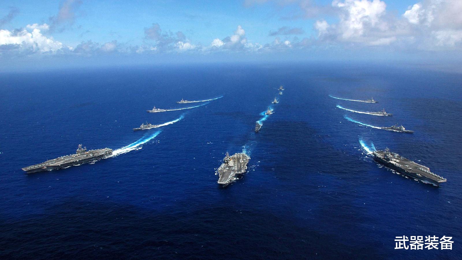 强军|它以26万马力驱动10万吨钢铁身躯以30节速度航行