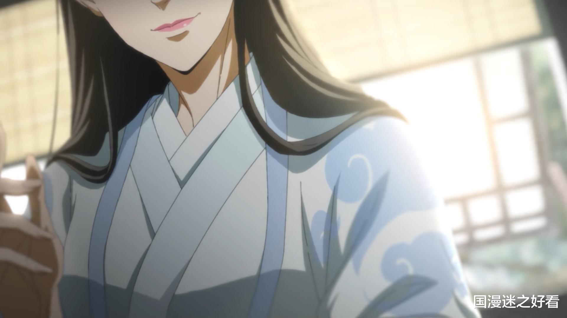 |魔道祖师：蓝妈妈出场，童年忘机还有小奶膘，动画还原了瑶妹洗衣片段
