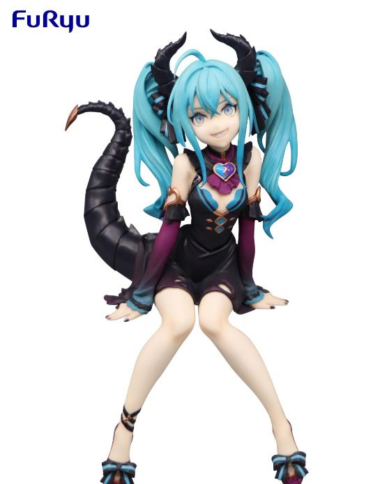 初音未来|小恶魔版本初音未来泡面压周边公开 外形设计酷似史莱姆萌王