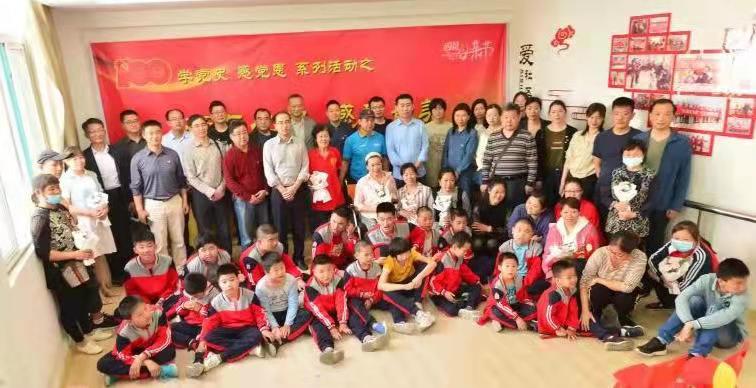 皖美徽乡 庐阳区双岗街道万小店社区开展“爱在心中·感恩最美”学党史感党恩活动