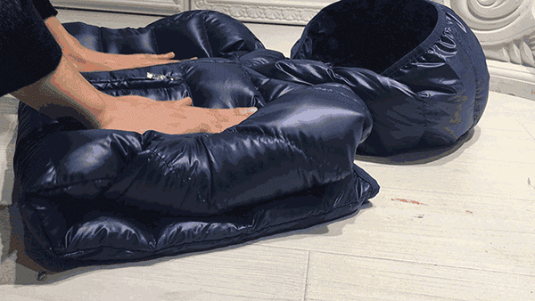 服装设计师明子 今天才知道：原来“选羽绒服”也有小窍门，太实用啦！