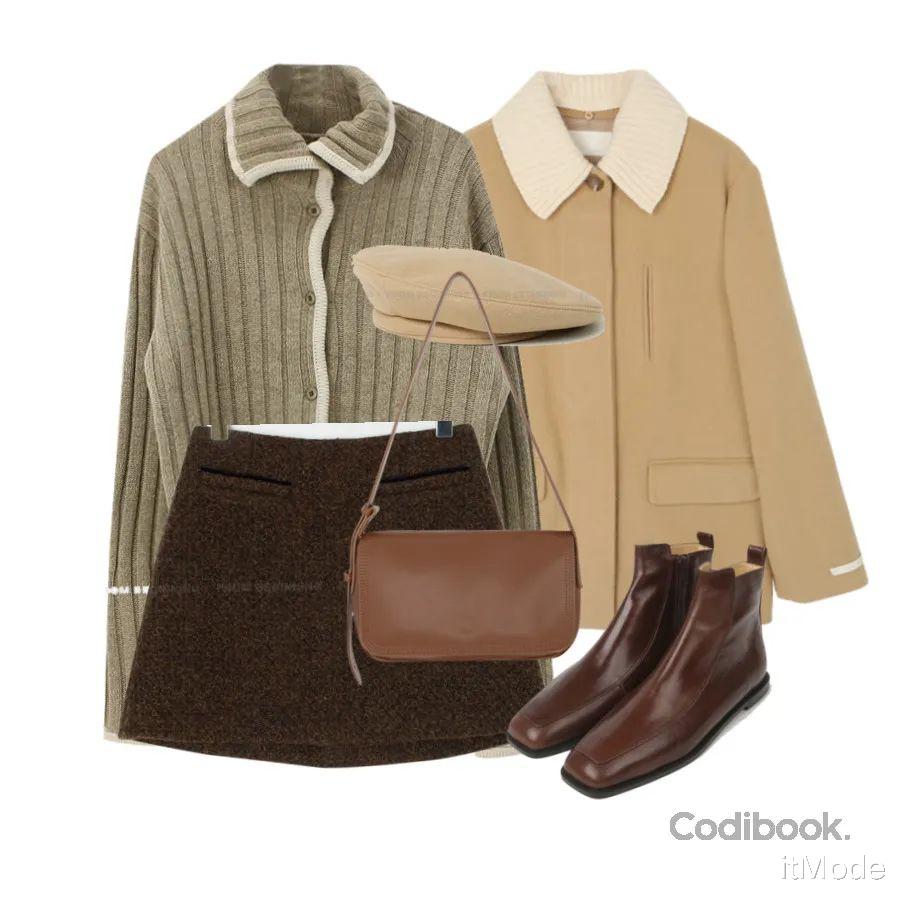 itMode 秋冬高级通勤穿搭,好看又保暖!