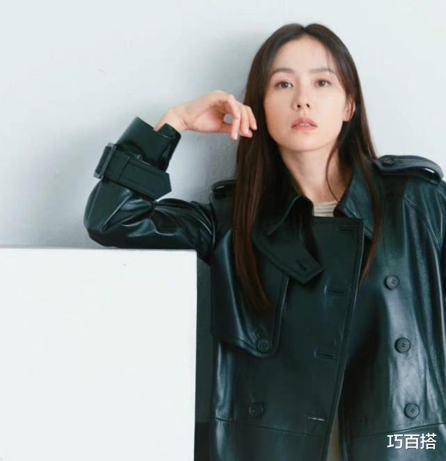 孙艺珍|孙艺珍欧尼太美了！素颜和应援车拍认证照，氛围感不输电影大片