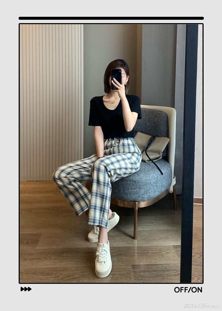 服装搭配师main|阔腿裤都烂大街了,这4条藏肉裤子,才是腿粗女孩的秋日救星