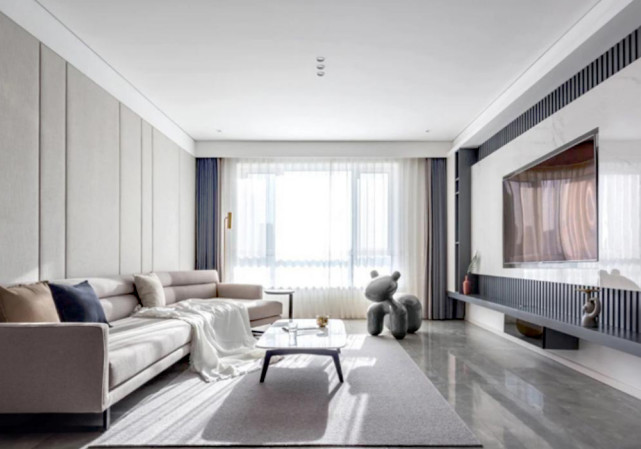 220平大平层四居室品质优雅的自然雅致感