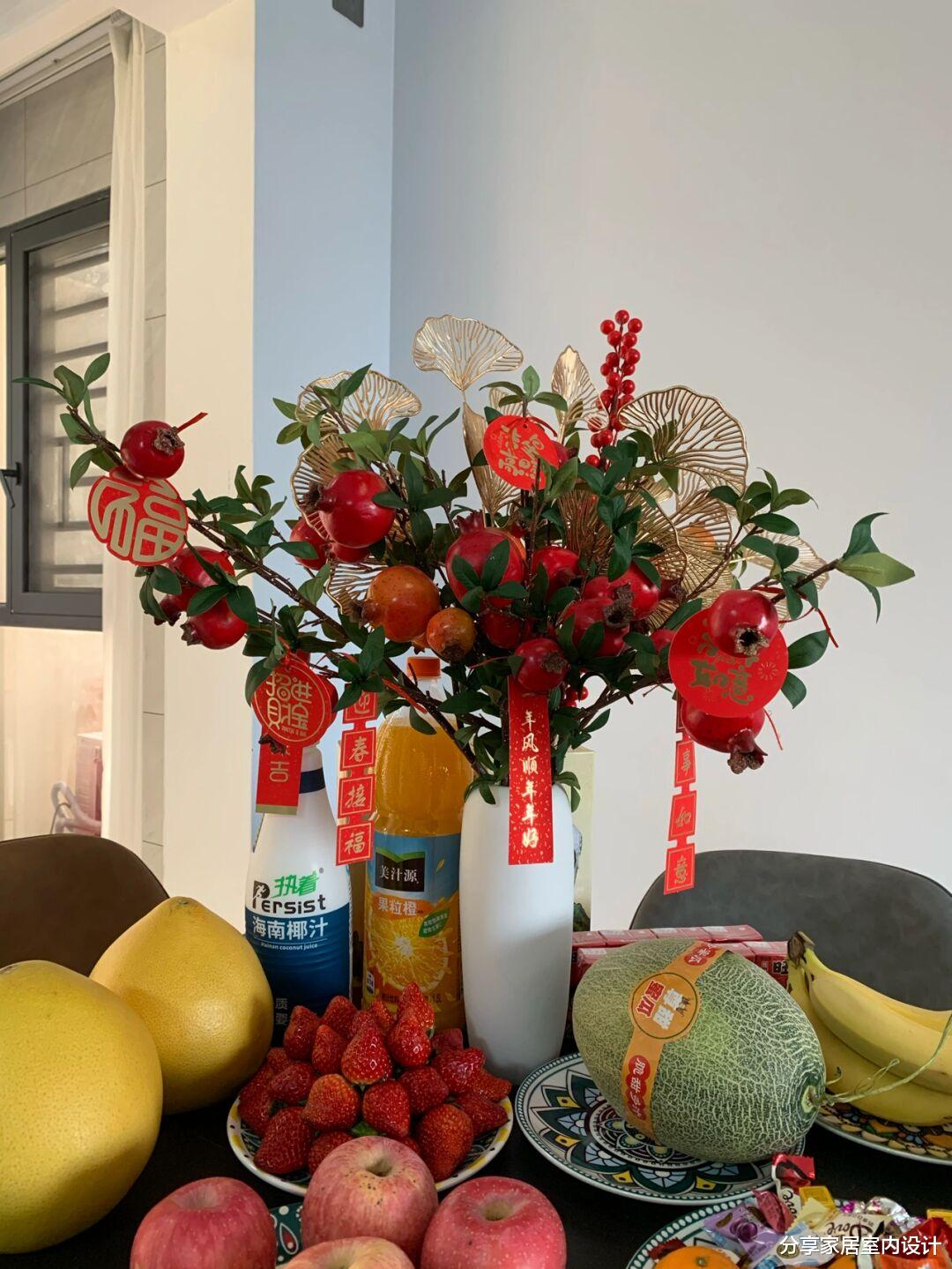 新房准备入住，布置特别喜庆，全屋装修非常极简，越看越喜欢！