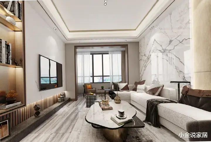 客厅电视墙装修效果图大全，2021年最流行的客厅装修效果图分享