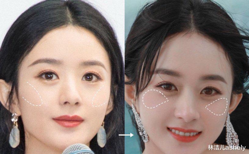 赵丽颖|赵丽颖的元气少女感太惊艳，关键点在于眼影倒置，无辜感爆棚了！