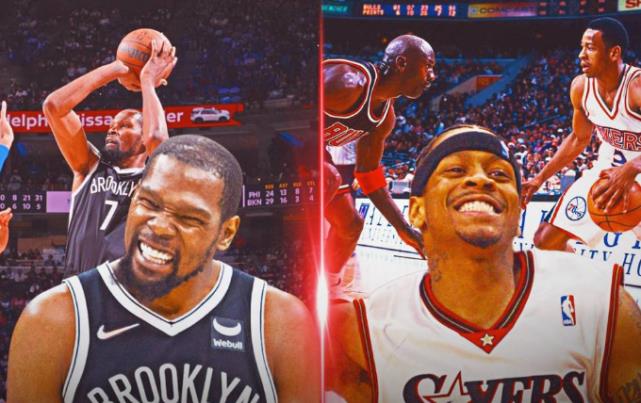 凱文·杜蘭特|里程碑！杜蘭特兩戰(zhàn)總進(jìn)球連超韋德艾弗森 現(xiàn)役第3僅輸詹瓜