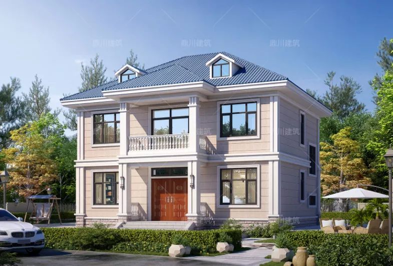 20多万就能建别墅，4款二层农村别墅任你挑选