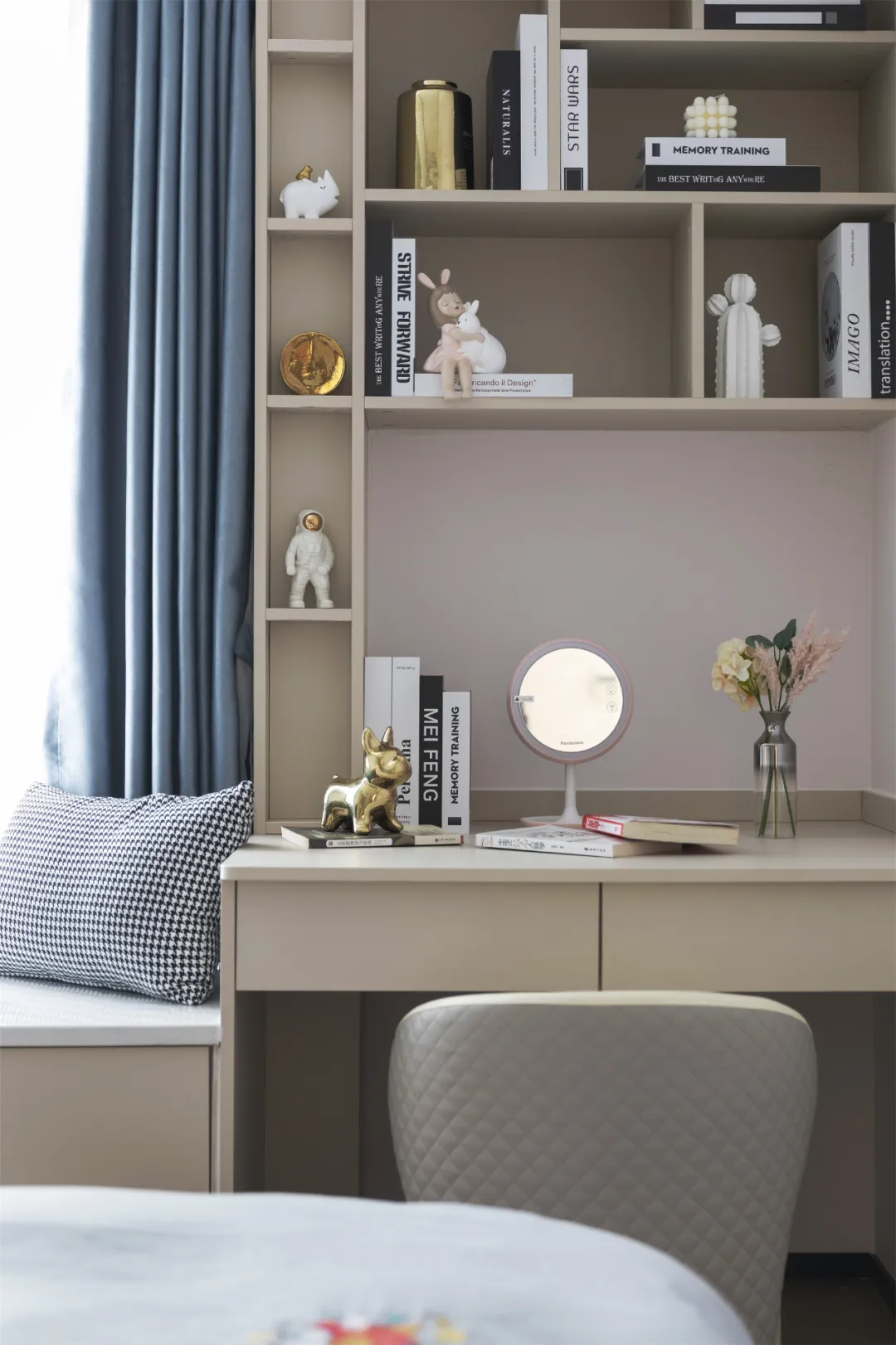 设计师|148㎡现代轻奢风,黑白灰咖的高级精致生活!