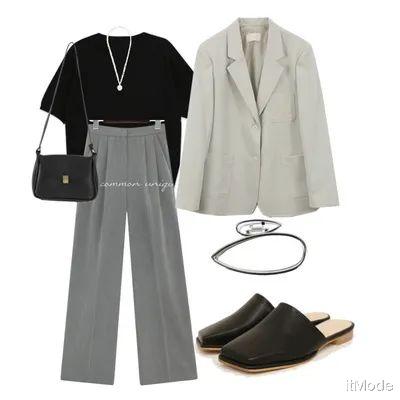 itMode|秋冬高级色通勤穿搭，好看到犯规！