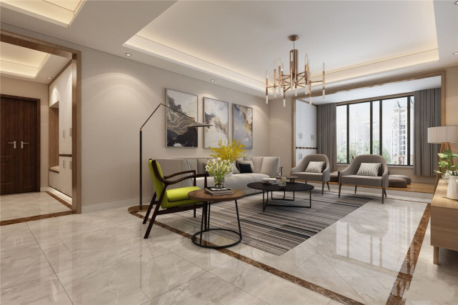 143平简约四居室,不仅实用还有精致与个性