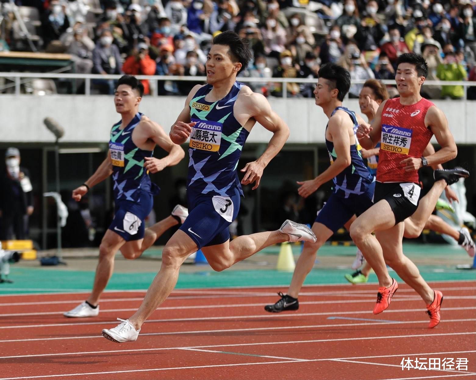 苏炳添|10秒01，山县亮太百米达标奥运 有望打开10秒 硬实力不敌苏炳添