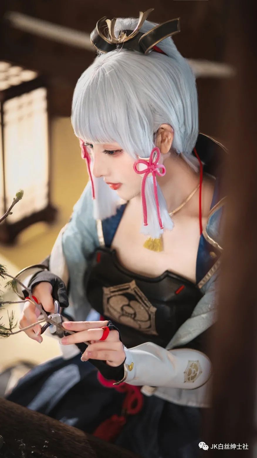 二次元|cos：二次元cos大赏神里绫华@紫氯氯