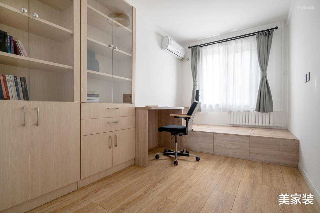 清爽的现代风格，构建自然的三居室，猫咪都爱得不想走