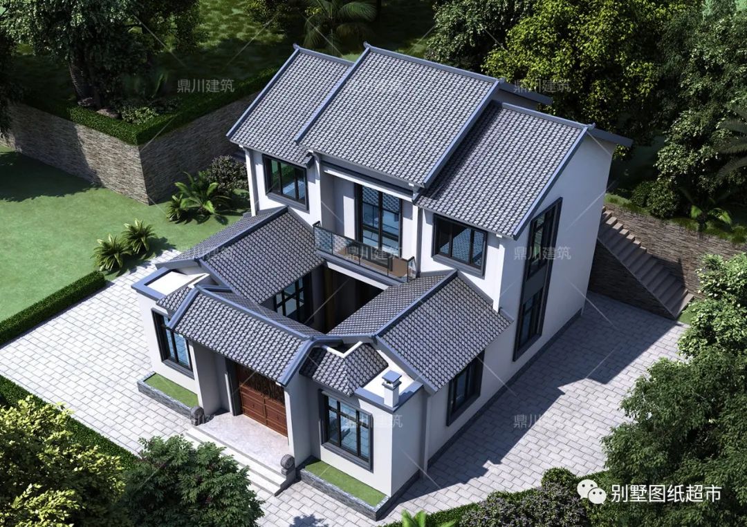 9款大美中式合院,每1㎡都惊艳到骨子里,引领2022年建房新风潮