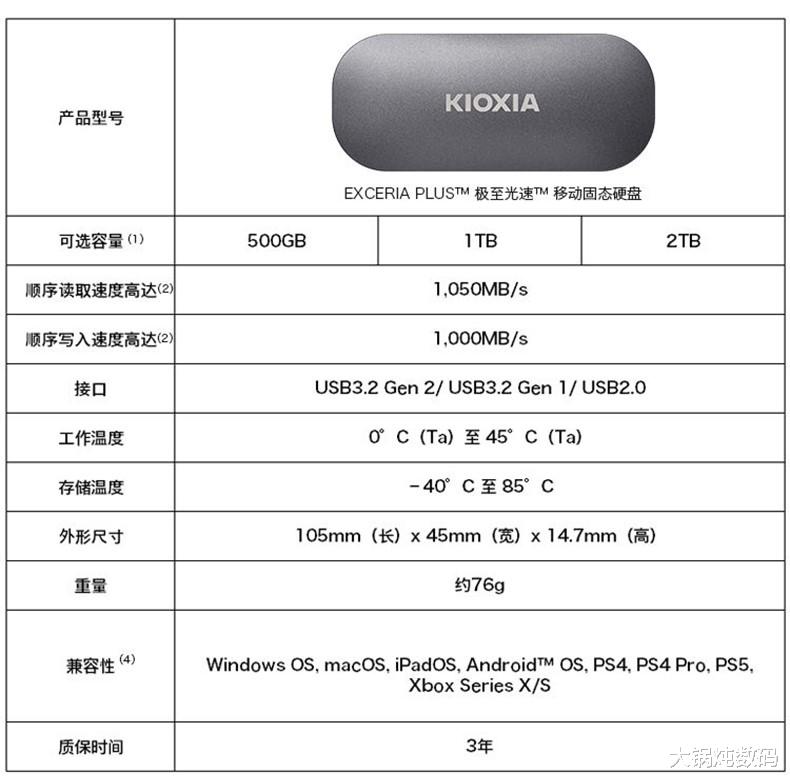 小米科技|感受千兆极速体验-铠侠极至光速移动硬盘