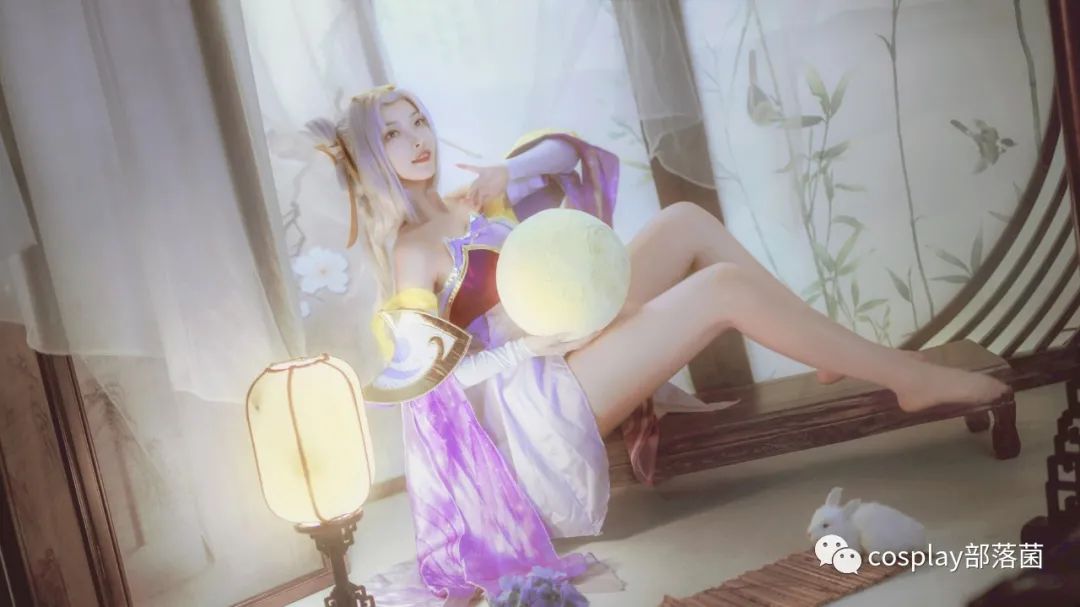 古剑奇谭网络版|cos：王者荣耀嫦娥cos正片@米粒，夜晚的太阳，保护属于他的人