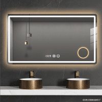 LED智能浴室镜带来的全新应用升级 !